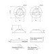 Фиксатор Code Deco WC-1403-AB (бронза)