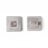 Фіксатор Code Deco WC-2207-CRM/CR (матовий хром/хром)