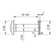 Глазок APECS 3028/70-120-G (золото)