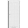 Двері Christi Darumi білий текстурний із склом (сатин матовий)