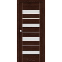 Двери Dela StilDoors клен французский со стеклом (сатин матовый)