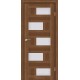 Двери Nepal StilDoors орех золотой со стеклом (сатин матовый)