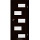 Двери Nepal StilDoors венге премиум со стеклом (сатин матовый)