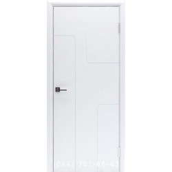 Двери межкомнатные Норд 176 белая эмаль