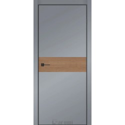 Двери Sintra Modern-03 Darumi серебристый тауп глухое + декор