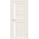 Двери Cortex Deco 01 дуб Bianco Line со стеклом (сатин матовый)