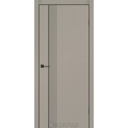 Двери Nevora Корфад тауп глухое + молдинг