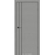 Двери Plato Line TPL-05 Darumi металлический грей глухое + молдинг