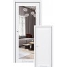Двері Violetta Darumi білий матовий глухе + дзеркало