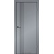 Двери Sintra Modern-01 Darumi серебристый блеск глухое + молдинг