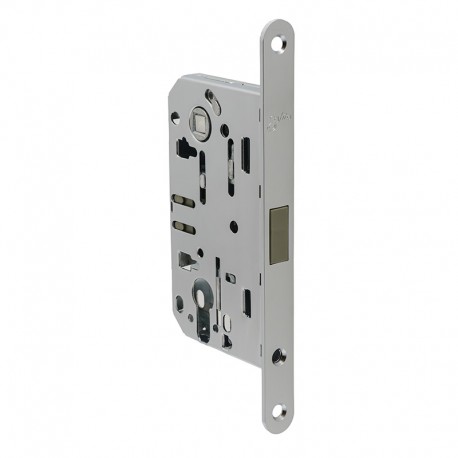 Замок врезной магнитный Safita PZ 410C-S 85*50 SC (матовый хром)