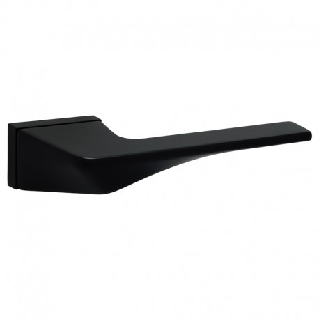 Ручка дверная Safita FLOW RT MB (матовый черный)