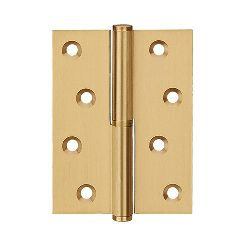 Петля дверная Gavroche GR 100x75x2,5 мм, B1 (L/R) GoldSB (сатиновое золото)