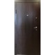 Вхідні двері Гладь Redfort темний горіх