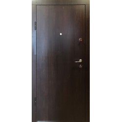 Входная дверь Гладь Redfort темный орех