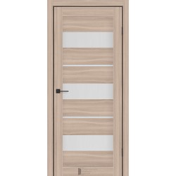 Двері Flora КФД Шимо Міранті (аналог Сандал Новий Стиль) зі склом (сатин матовий)
