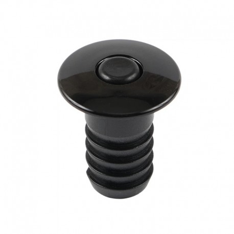 Скрытый магнитный стопор Антей черный для межкомнатных дверей