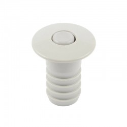 Скрытый магнитный стопор Антей серый для межкомнатных дверей