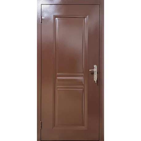 Входная дверь Эко Техно (штамповка) RAL 8017 Redfort