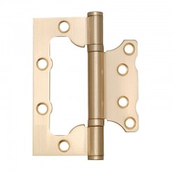 Дверные петли Gavroche GR PLAT 100x75x2.5мм B2 GoldSB (сатиновое золото)