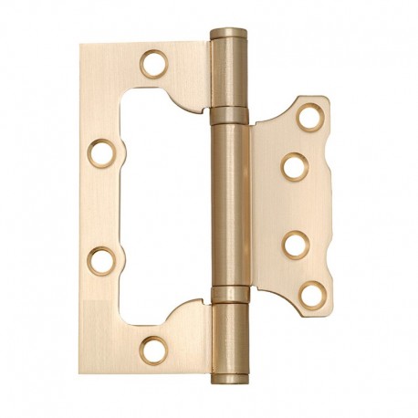 Дверные петли Gavroche GR PLAT 100x75x2.5мм B2 GoldSB (сатиновое золото)