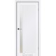 Двері міжкімнатні Stark Darumi білий преміум зі склом (сатин матовий)