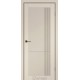 Двері міжкімнатні Helios Darumi сріблястий тауп глухе + фрезерування