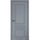 Двері міжкімнатні Cascad Darumi сріблястий блиск глухе + фрезерування