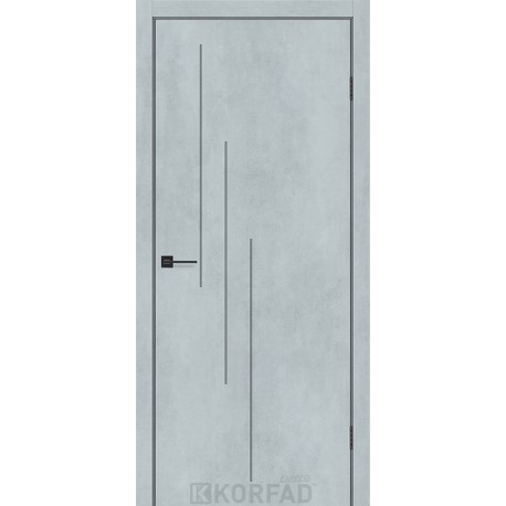 Двери Ronto Korfad Express цемент светлый глухое