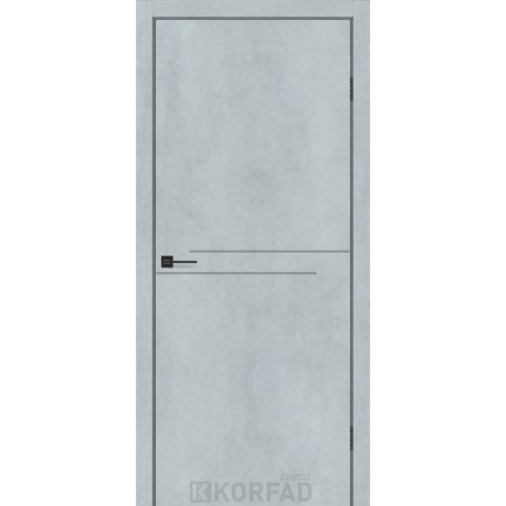Двери Sumatra Korfad Express цемент светлый глухое