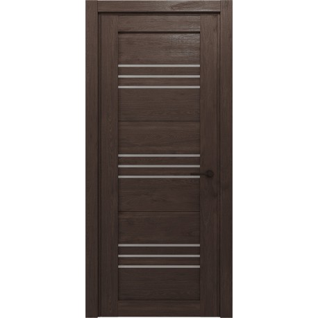 Двери Руна Gorgania дуб чарльстон со стеклом (сатин матовый)