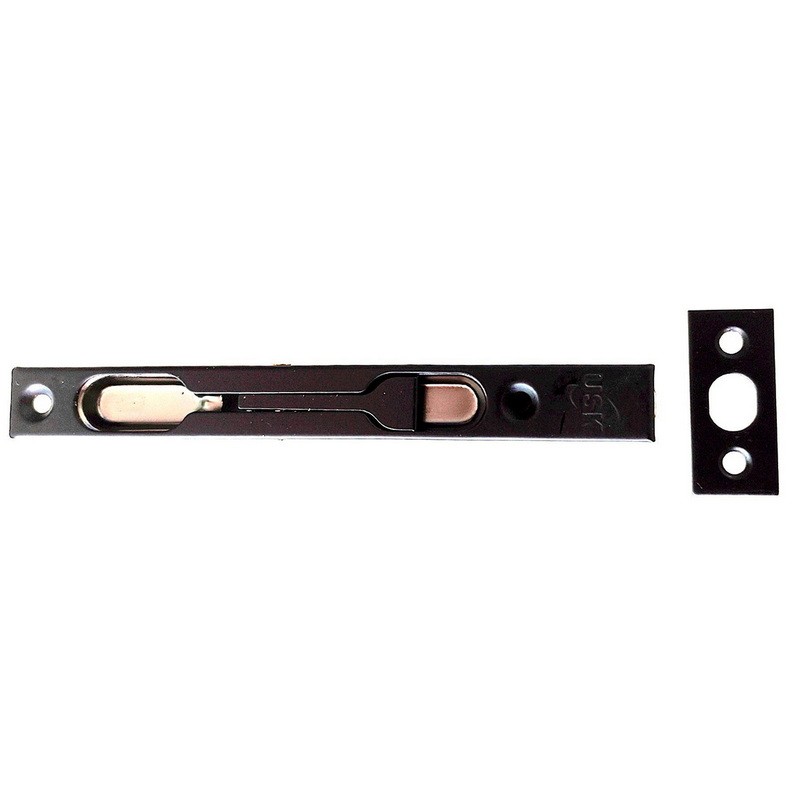 Шпингалет LX 160 мм BLACK (черный)