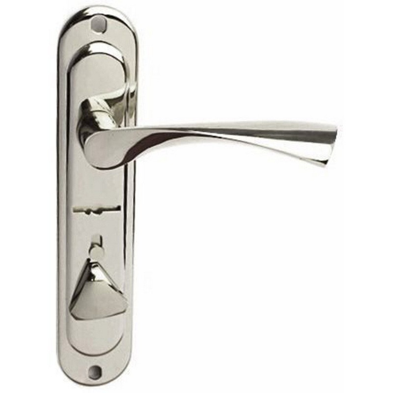 Ручки для металевих дверей USK 42S-112 CP (полірований хром)