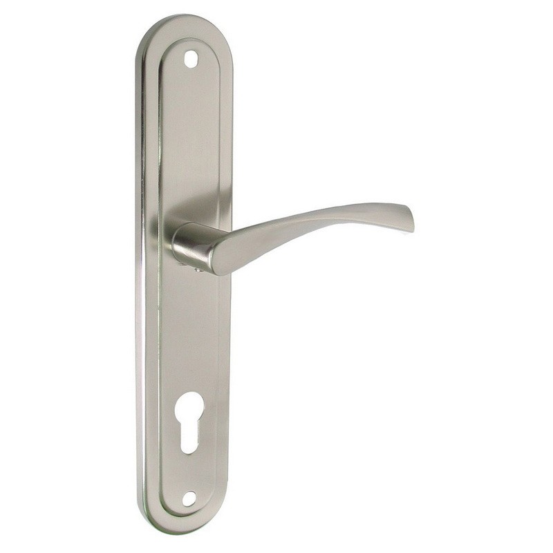 Ручки для металевих дверей USK 85-112 CP (полірований хром)