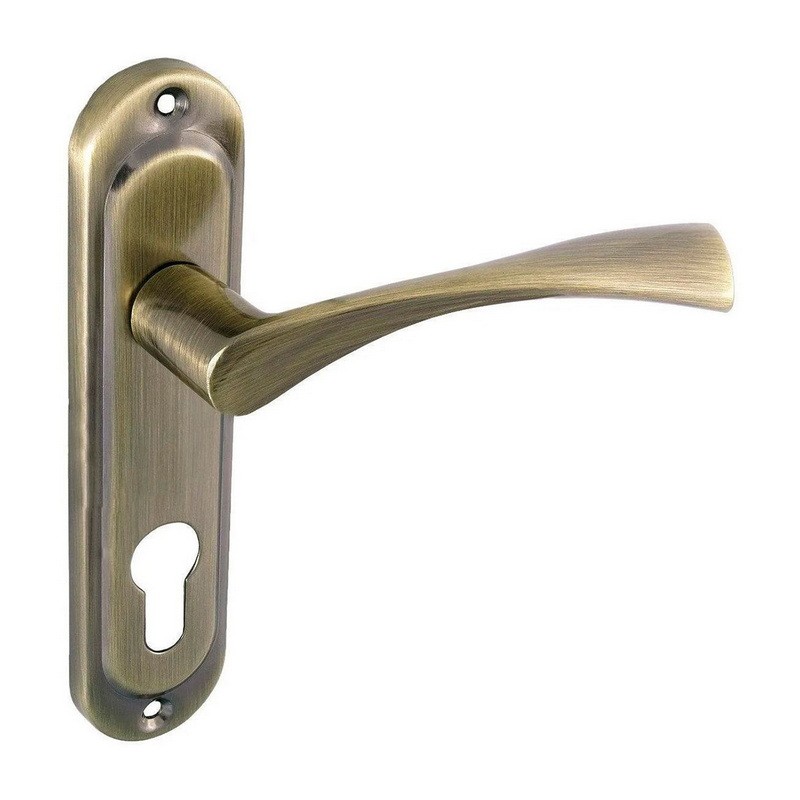 Ручки на планке USK A-62-012 AB (старая бронза)