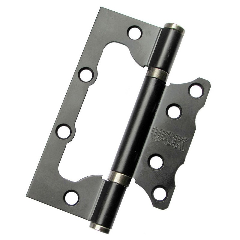 Петлі дверні накладні USK 100*63*2-2BB 33 мм MBN (графіт)