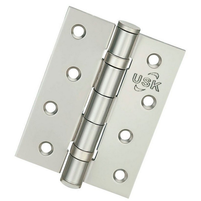 Петлі дверні універсальні USK 4*3*2.5-2BB BN (шліфований нікель)