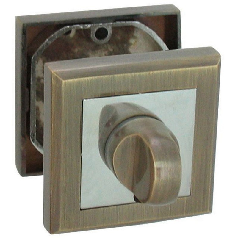 Накладка-поворотник USK Z-60WC AB/BN (стара бронза/шліфований нікель)