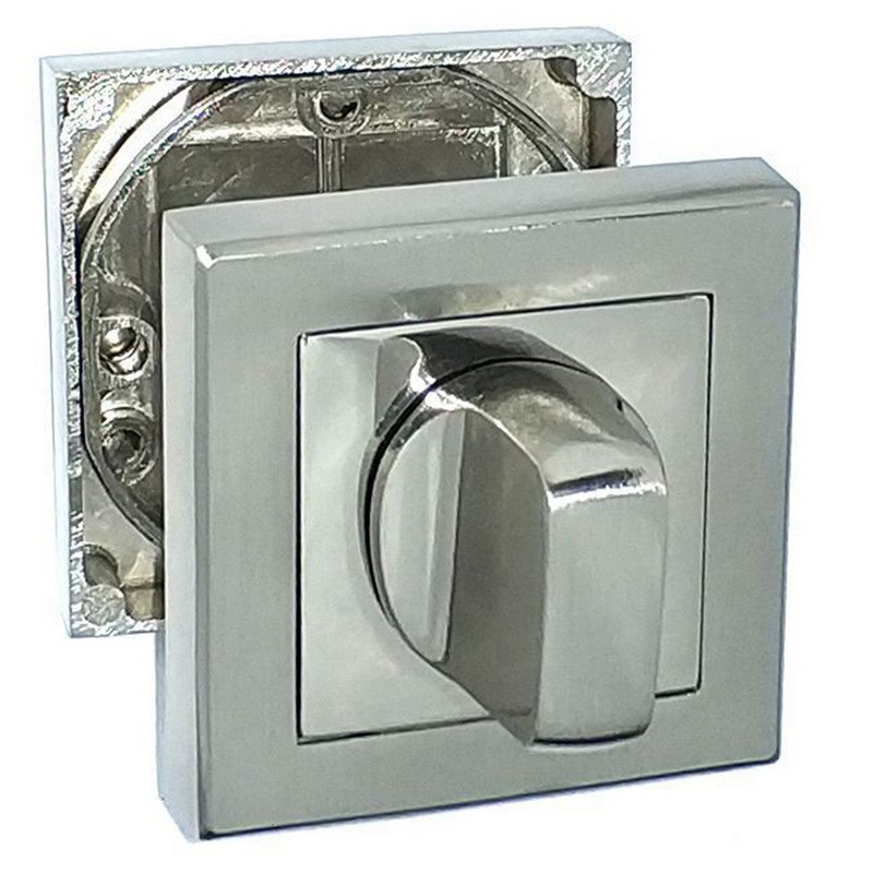 Накладка-поворотник USK Z-60WC BN/NP (шліфований нікель/полірований нікель)