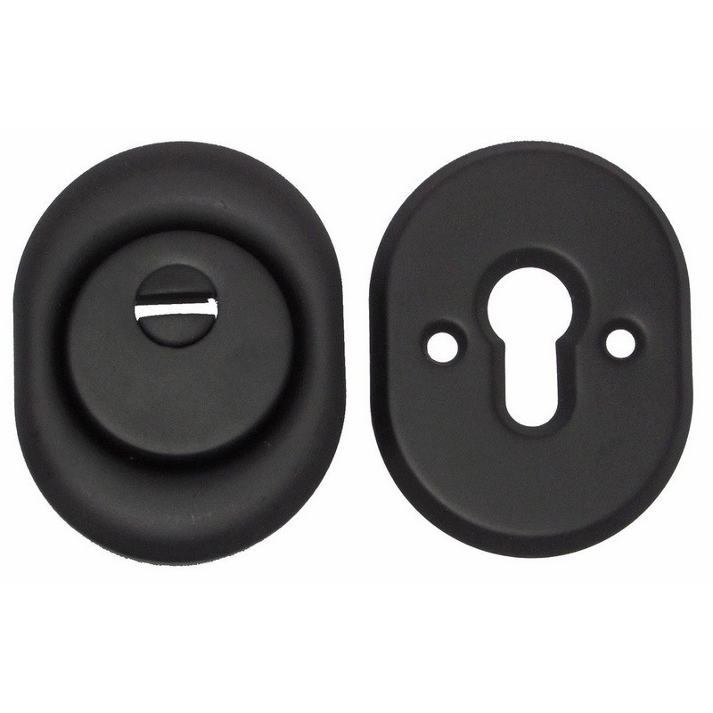 Броненакладка овальна овальна 10 мм BLACK (чорний)