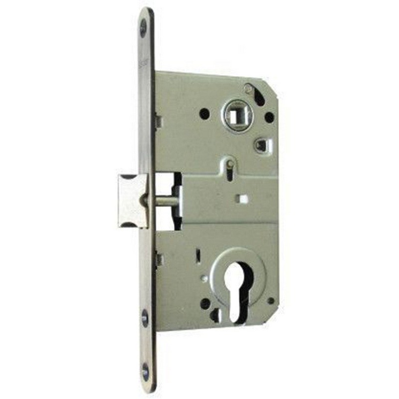 Замок USK 410C 85*50 металлическая защелка BN (шлифованный никель)