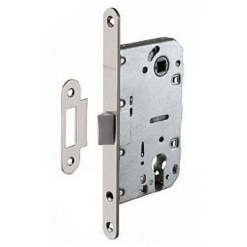 Замок USK 410C PVC BN (шлифованный никель)