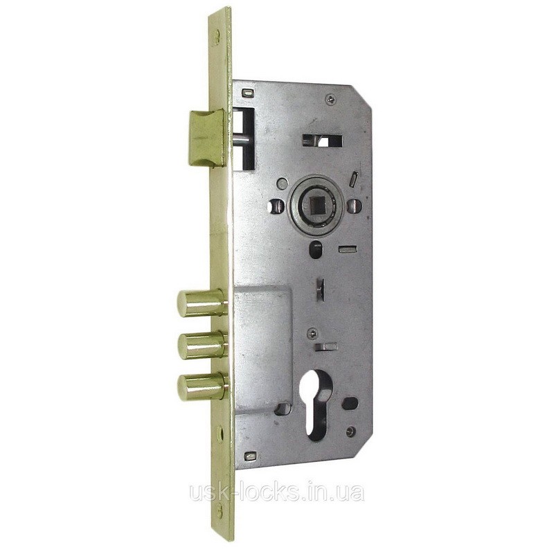 Корпус замка USK 6005R-3 R PB (полированная латунь)