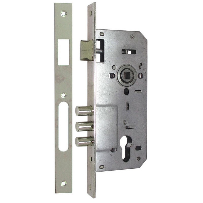 Корпус замка USK 6005R-3 R NP (полированный никель)