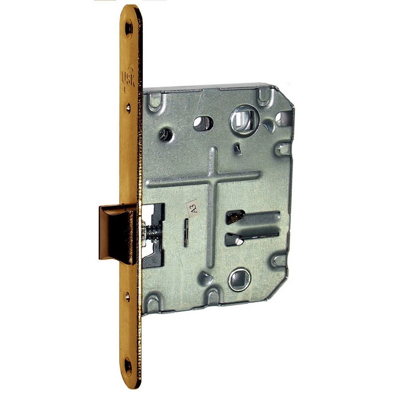 Межкомнатный механизм USK WC 70*50 AB (старая бронза)
