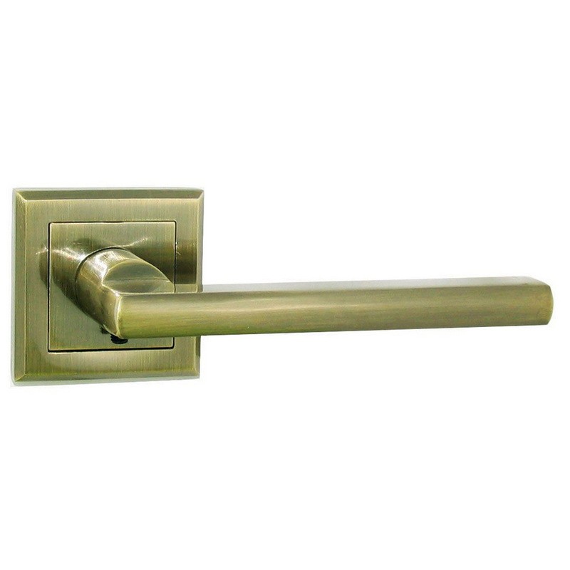 Ручки на розетах USK A-6004 AB (стара бронза)