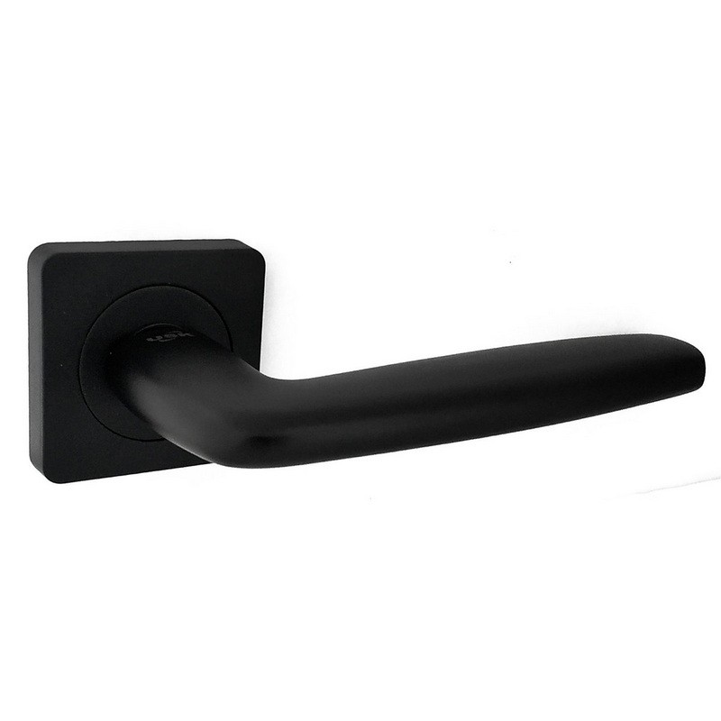 Ручки на розетах USK A-80120 маленька упаковка BLACK (чорний)