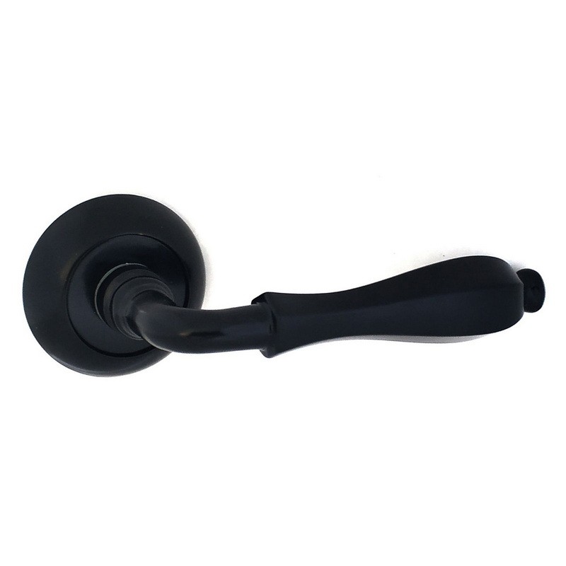 Ручки на розетах AF-58116 BLACK (чорний)