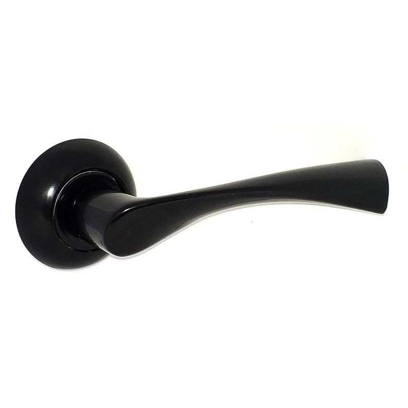 Ручки на розетах AF-58212 BLACK (чорний)