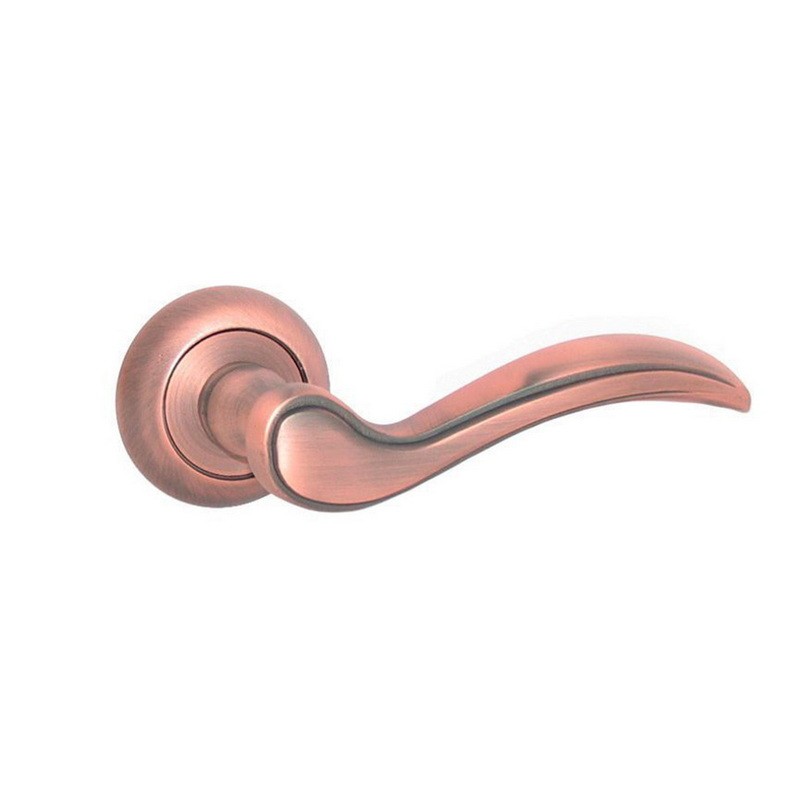 Ручки на розетах AF-58214 AC (стара мідь)